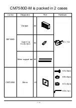 Preview for 7 page of Furniture of America CM7580D-M Assembly Instructions Manual