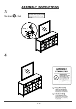 Preview for 9 page of Furniture of America CM7580D-M Assembly Instructions Manual