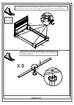 Preview for 5 page of Furniture of America CM7582Q Assembly Instructions Manual