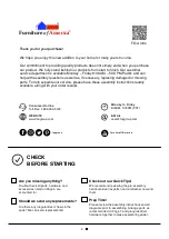 Preview for 2 page of Furniture of America CM7584DR-EK Assembly Instructions Manual