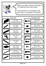 Preview for 9 page of Furniture of America CM7592CK Assembly Instructions Manual