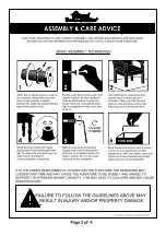 Preview for 2 page of Furniture of America CM7616EK Assembly Instructions