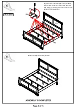 Preview for 10 page of Furniture of America CM7650DK-CK Assembly Instructions Manual