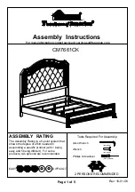 Furniture of America CM7661CK Assembly Instructions preview