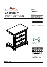 Furniture of America CM7661N Assembly Instructions Manual preview