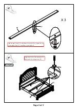 Preview for 5 page of Furniture of America CM7661Q Assembly Instructions