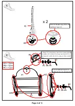 Preview for 4 page of Furniture of America CM7670Q Assembly Instructions Manual