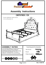 Preview for 7 page of Furniture of America CM7670Q Assembly Instructions Manual