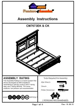 Preview for 7 page of Furniture of America CM7673CK Assembly Instructions Manual