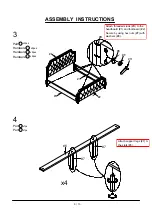 Preview for 9 page of Furniture of America CM7675CK Assembly Instructions Manual