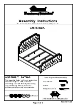 Preview for 13 page of Furniture of America CM7675F Assembly Instructions Manual