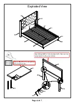 Preview for 4 page of Furniture of America CM7677F-VN Assembly Instructions Manual