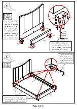 Preview for 4 page of Furniture of America CM7678CK Assembly Instructions Manual