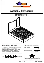 Preview for 7 page of Furniture of America CM7678CK Assembly Instructions Manual