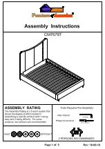 Preview for 13 page of Furniture of America CM7678CK Assembly Instructions Manual