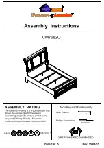 Furniture of America CM7682CK Assembly Instructions Manual preview