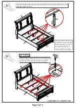 Preview for 5 page of Furniture of America CM7682CK Assembly Instructions Manual