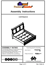 Preview for 6 page of Furniture of America CM7682CK Assembly Instructions Manual