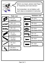 Preview for 8 page of Furniture of America CM7682CK Assembly Instructions Manual