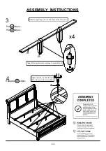 Preview for 8 page of Furniture of America CM7682EK Assembly Instructions Manual