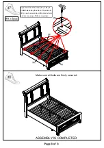 Preview for 8 page of Furniture of America CM7683CK Assembly Instructions Manual