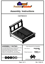 Preview for 9 page of Furniture of America CM7683CK Assembly Instructions Manual