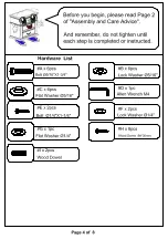 Preview for 12 page of Furniture of America CM7683CK Assembly Instructions Manual