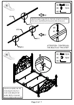 Preview for 6 page of Furniture of America CM7688Q Assembly Instructions Manual