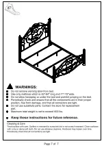 Preview for 14 page of Furniture of America CM7688Q Assembly Instructions Manual