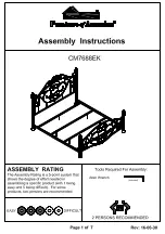 Preview for 15 page of Furniture of America CM7688Q Assembly Instructions Manual