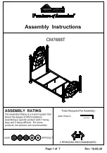 Preview for 22 page of Furniture of America CM7688Q Assembly Instructions Manual