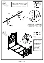 Preview for 27 page of Furniture of America CM7688Q Assembly Instructions Manual