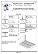 Preview for 3 page of Furniture of America CM7689Q Assembly Instructions Manual