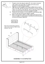 Preview for 8 page of Furniture of America CM7689Q Assembly Instructions Manual