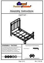 Preview for 7 page of Furniture of America CM7716F Assembly Instructions Manual