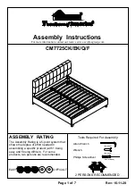 Furniture of America CM7725CK Assembly Instructions Manual preview