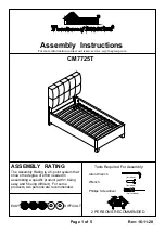 Furniture of America CM7725T Assembly Instructions preview