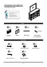 Preview for 5 page of Furniture of America CM7734D-M Assembly Instructions Manual