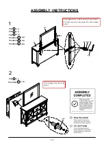 Preview for 8 page of Furniture of America CM7734D-M Assembly Instructions Manual