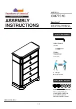 Furniture of America CM7751C Assembly Instructions Manual preview