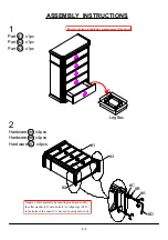 Preview for 6 page of Furniture of America CM7751C Assembly Instructions Manual