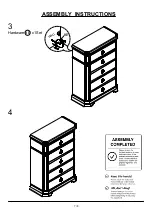 Preview for 7 page of Furniture of America CM7751C Assembly Instructions Manual