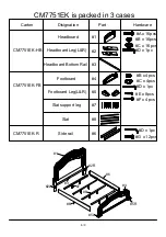 Preview for 6 page of Furniture of America CM7751EK Assembly Instructions Manual