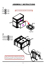 Предварительный просмотр 6 страницы Furniture of America CM7751N Assembly Instructions Manual