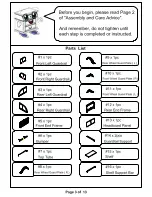 Preview for 3 page of Furniture of America CM7760GM Assembly Instructions Manual