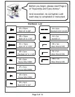 Preview for 5 page of Furniture of America CM7760GM Assembly Instructions Manual