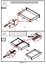 Preview for 9 page of Furniture of America CM7768T Assembly Instructions Manual