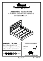 Furniture of America CM7779CK-VN Assembly Instructions Manual preview