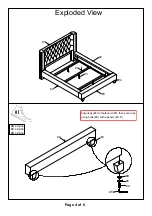 Preview for 4 page of Furniture of America CM7779Q-VN Assembly Instructions Manual