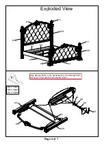 Preview for 4 page of Furniture of America CM7800EK Assembly Instructions Manual